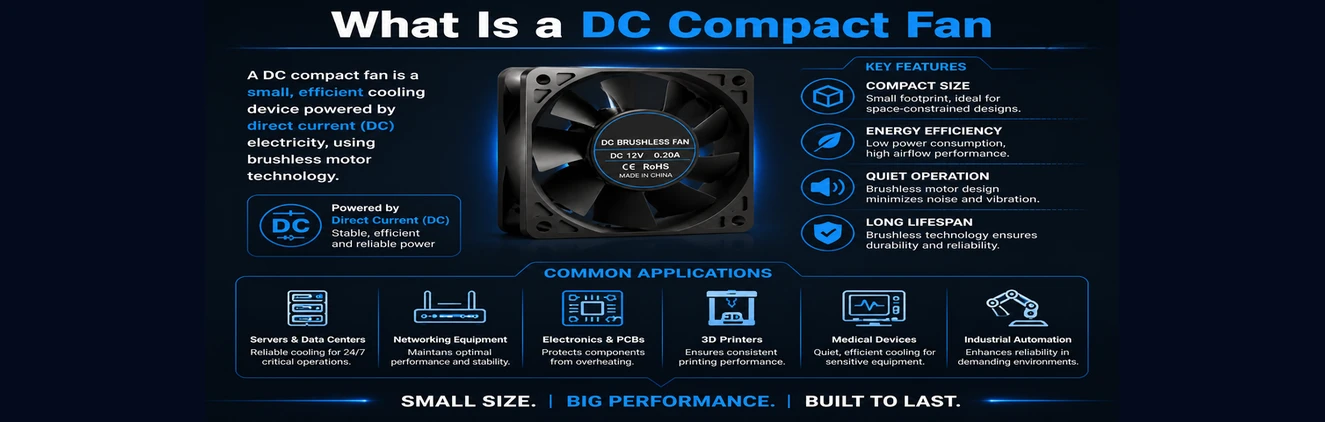 What Is a DC Compact Fan?
