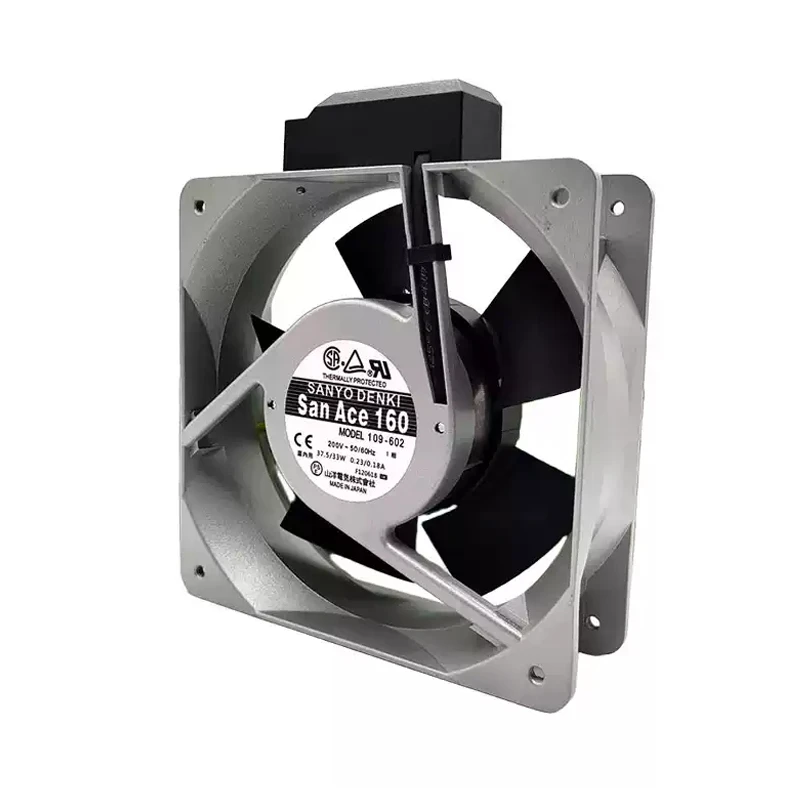 109-602 | Sanyo Denki 200VAC 37.5W San Ace AC Axial Fan for industrial fan cooling systems