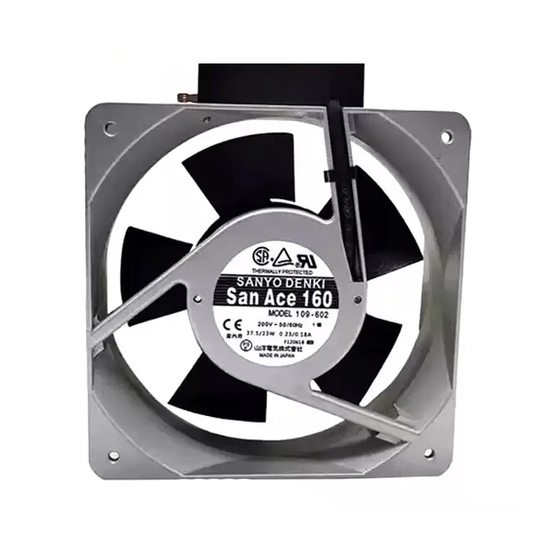 109-602 | Sanyo Denki 200VAC 37.5W San Ace AC Axial Fan for industrial fan cooling systems