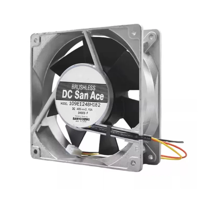 109E1248H182 | Sanyo Denki 48VDC DC Axial Fan for UPS, server and telecom equipment cooling
