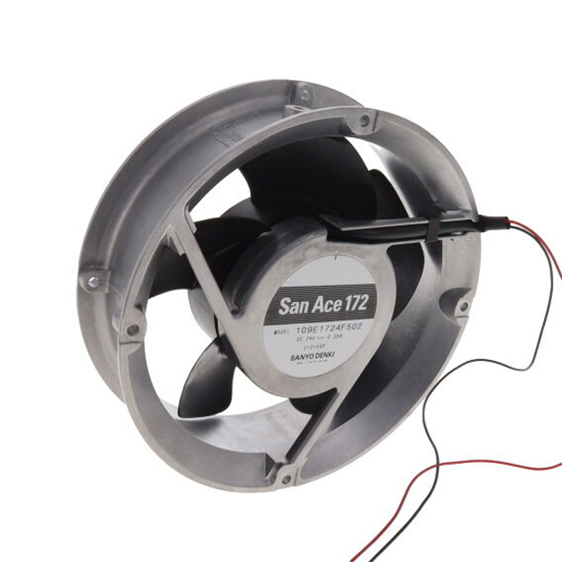 109E1724F502 | Sanyo Denki 24VDC 8.4W DC Axial Fan for UPS, server and telecom equipment cooling