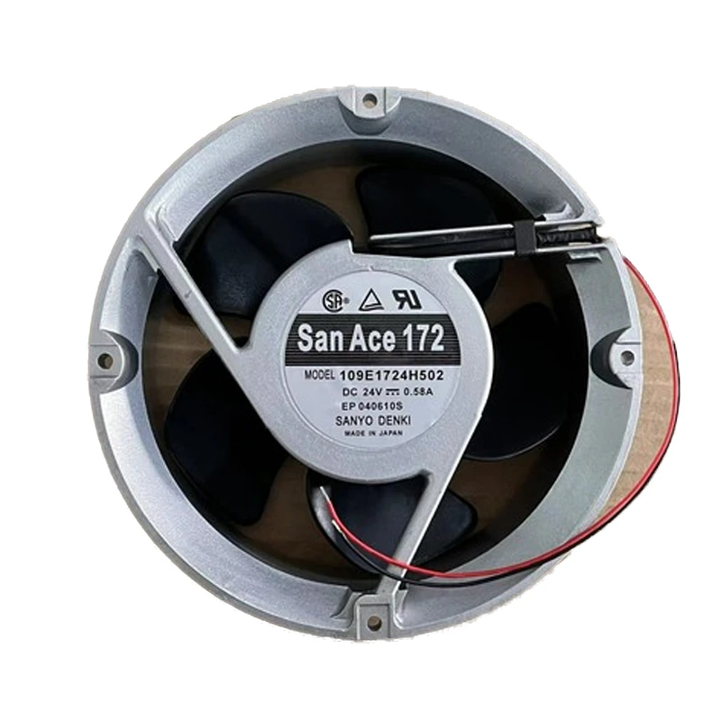 109E1724H502 | Sanyo Denki 24VDC 13.92W DC Axial Fan for UPS, server and telecom equipment cooling