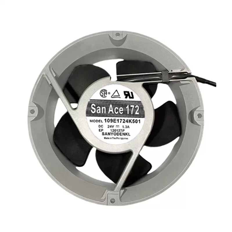 109E1724K501 | Sanyo Denki 24VDC DC Axial Fan for UPS, server and telecom equipment cooling