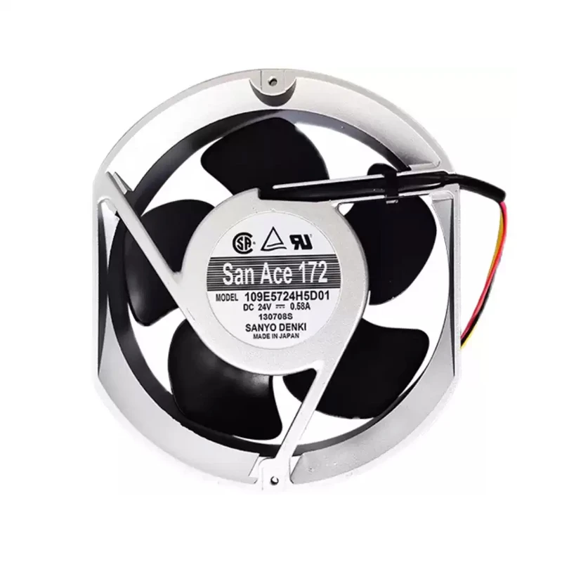 109E5724H5D01 | Sanyo Denki 24VDC 13.92W DC Axial Fan for UPS, server and telecom equipment cooling