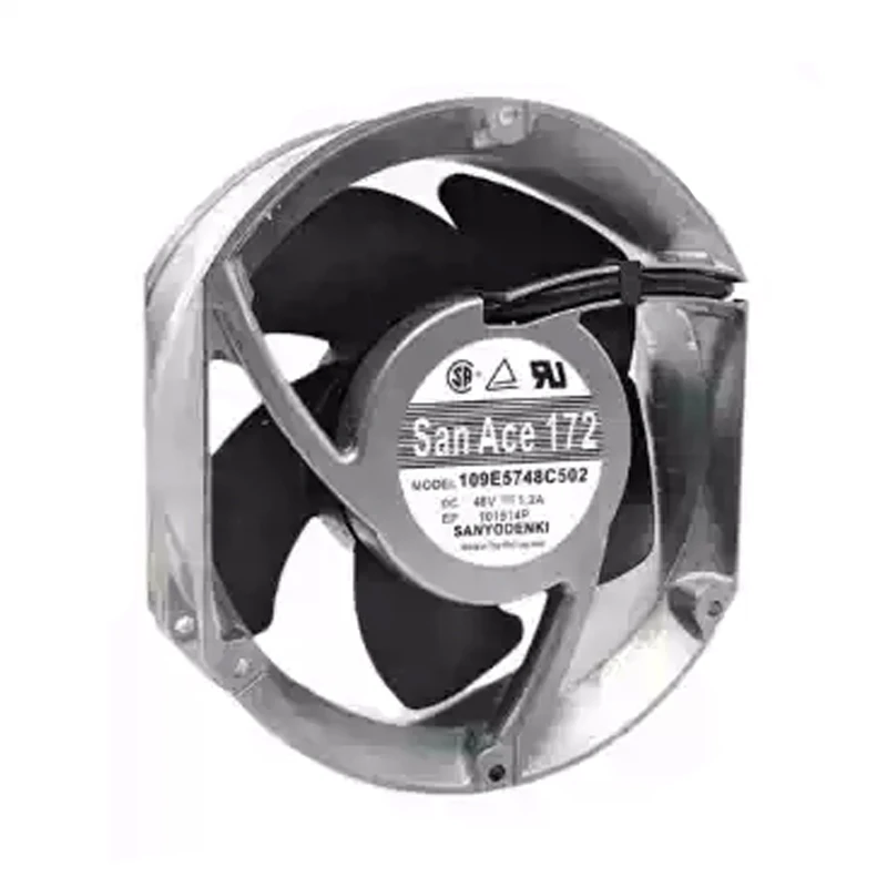 109E5748C502 | Sanyo Denki 48VDC 57.6W DC Axial Fan for UPS, server and telecom equipment cooling