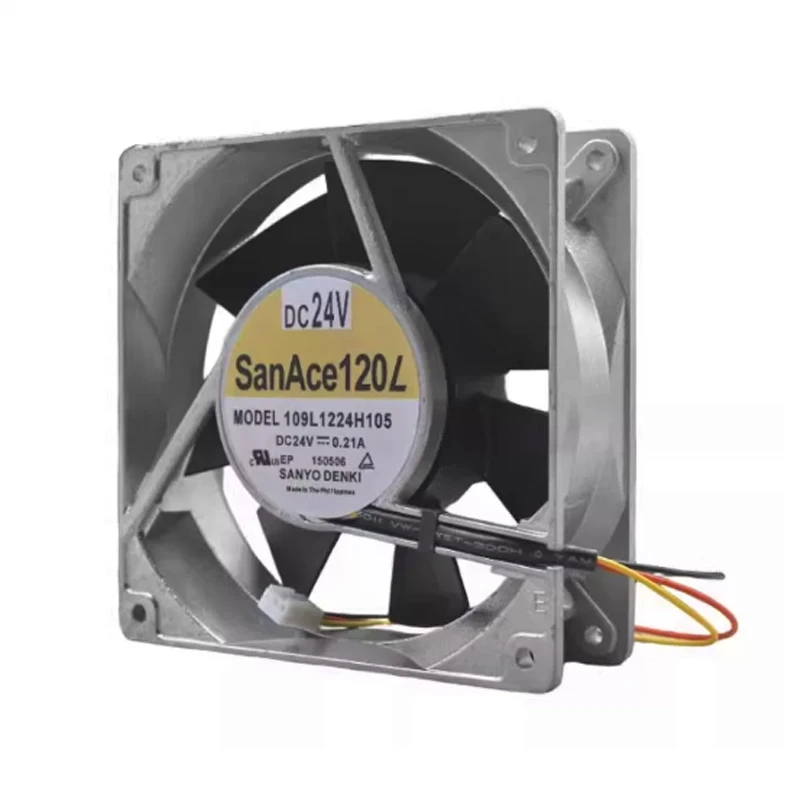 109L1224H105 | Sanyo Denki 24VDC DC Axial Fan for UPS, server and telecom equipment cooling