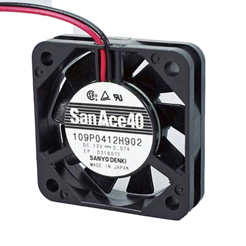 109P0412H902 | Sanyo Denki 12VDC 0.84W DC Axial Fan for UPS, server and telecom equipment cooling