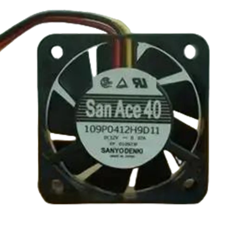 109P0412H9D11 | Sanyo Denki 12VDC DC Axial Fan for UPS, server and telecom equipment cooling