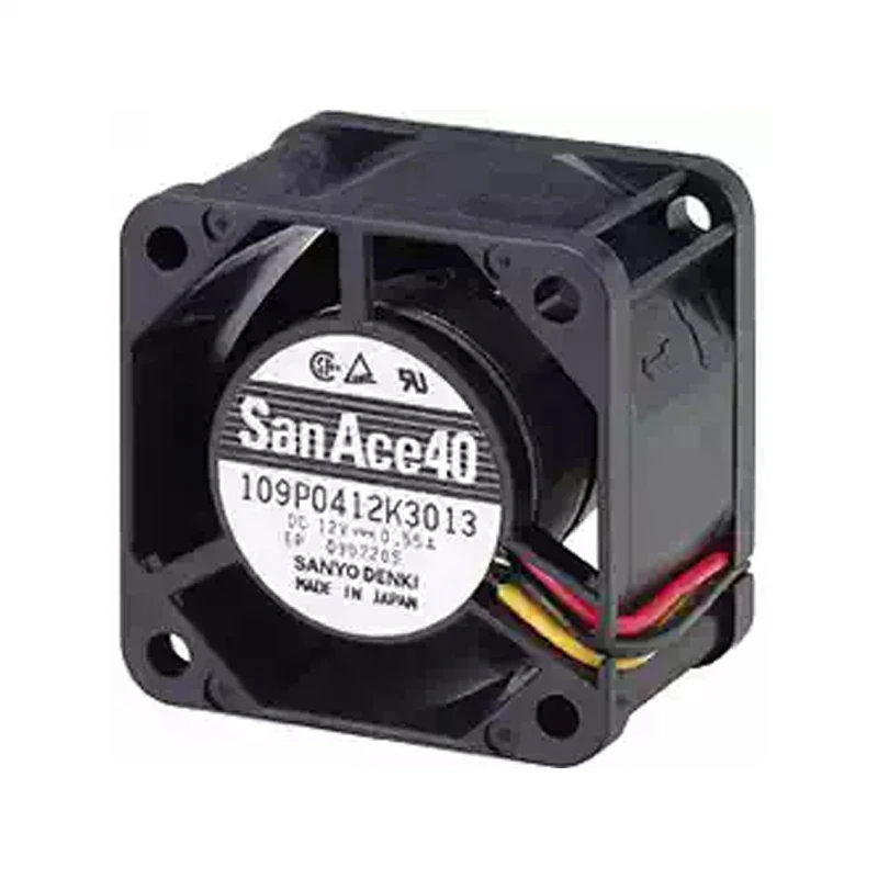 109P0412K3013 | Sanyo Denki 12VDC 6.6W DC Axial Fan for UPS, server and telecom equipment cooling