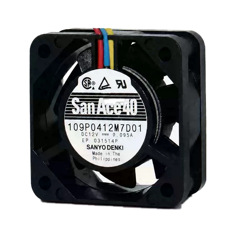 109P0412M7D01 | Sanyo Denki 24VDC DC Axial Fan for UPS, server and telecom equipment cooling