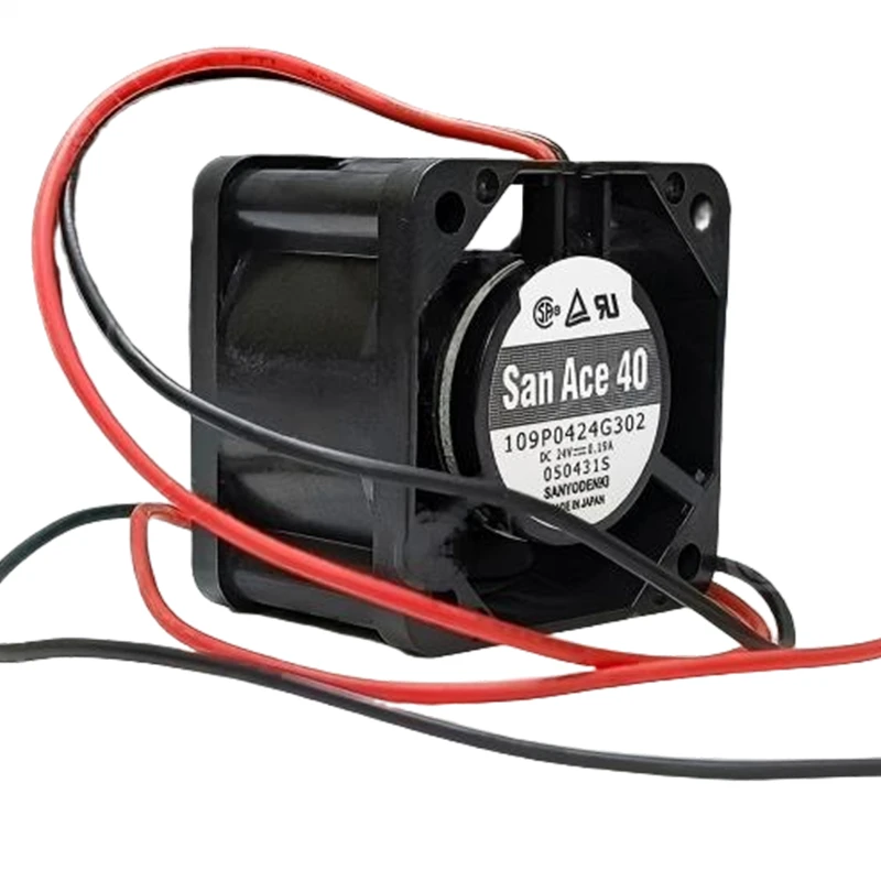 109P0424G302 | Sanyo Denki 24VDC 4.56W DC Axial Fan for UPS, server and telecom equipment cooling