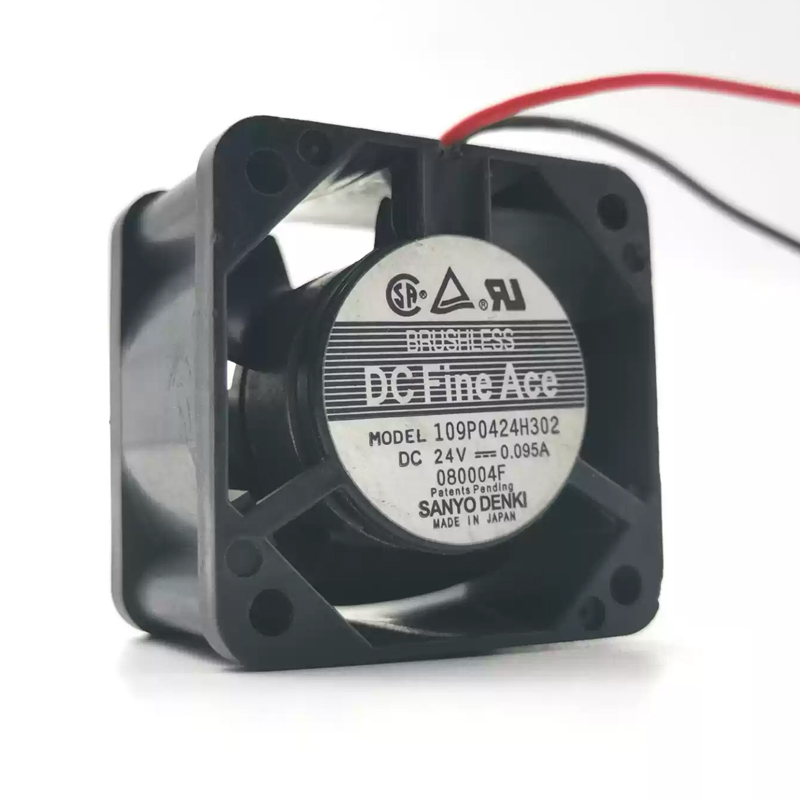 109P0424H302 | Sanyo Denki 24VDC DC Axial Fan for UPS, server and telecom equipment cooling