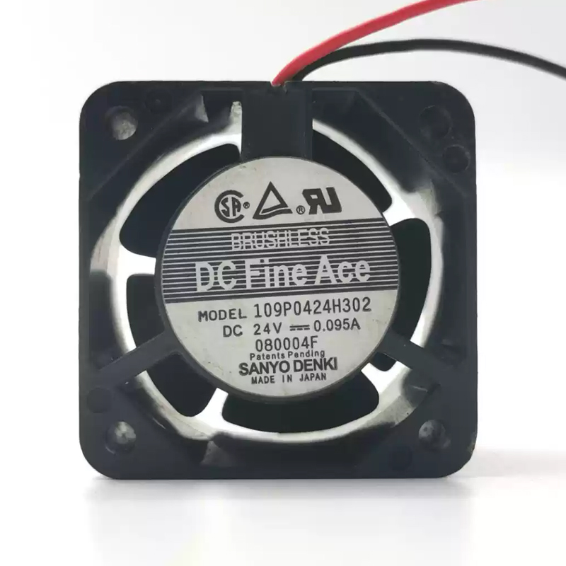 109P0424H302 | Sanyo Denki 24VDC DC Axial Fan for UPS, server and telecom equipment cooling