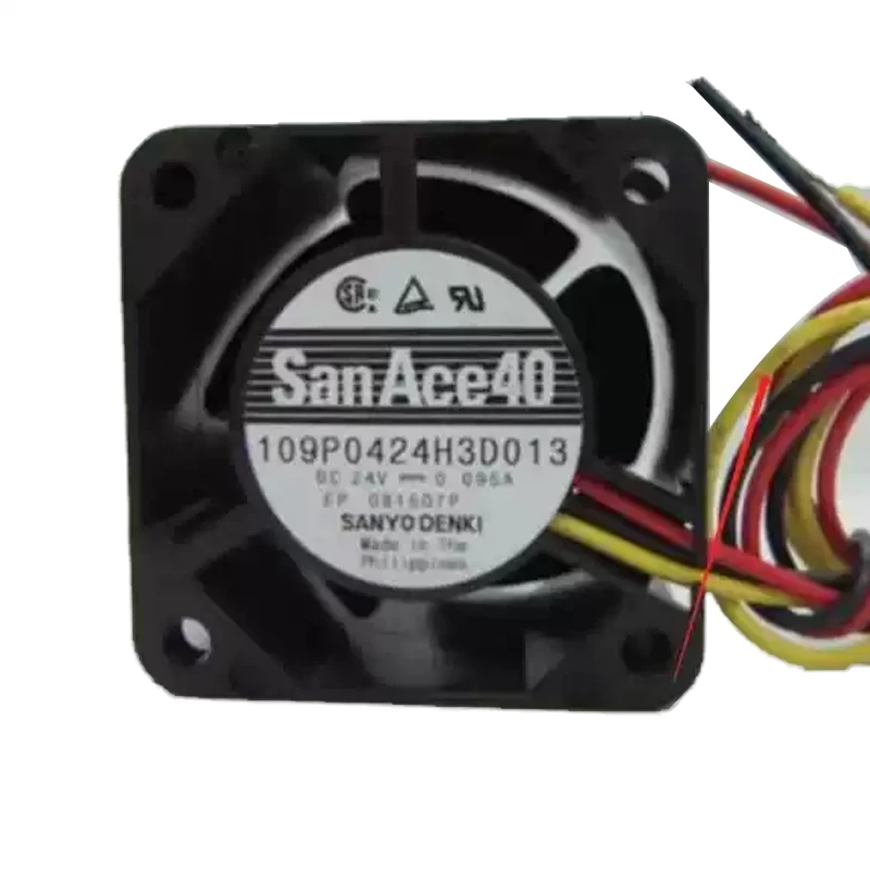 109P0424H3D013 | Sanyo Denki 24VDC 2.28W DC Axial Fan for UPS, server and telecom equipment cooling