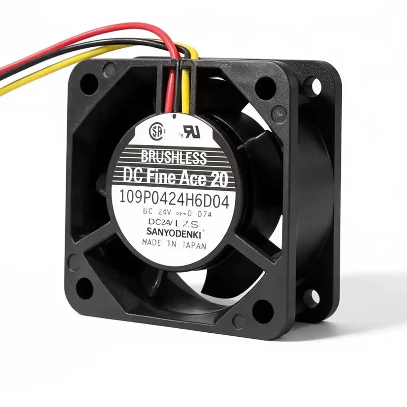 109P0424H6D04 | Sanyo Denki 24VDC DC Axial Fan for UPS, server and telecom equipment cooling