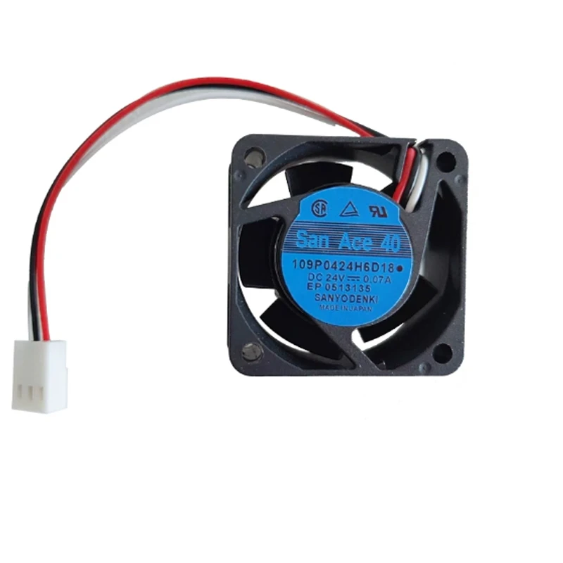109P0424H6D18 | Sanyo Denki 24VDC DC Axial Fan for UPS, server and telecom equipment cooling