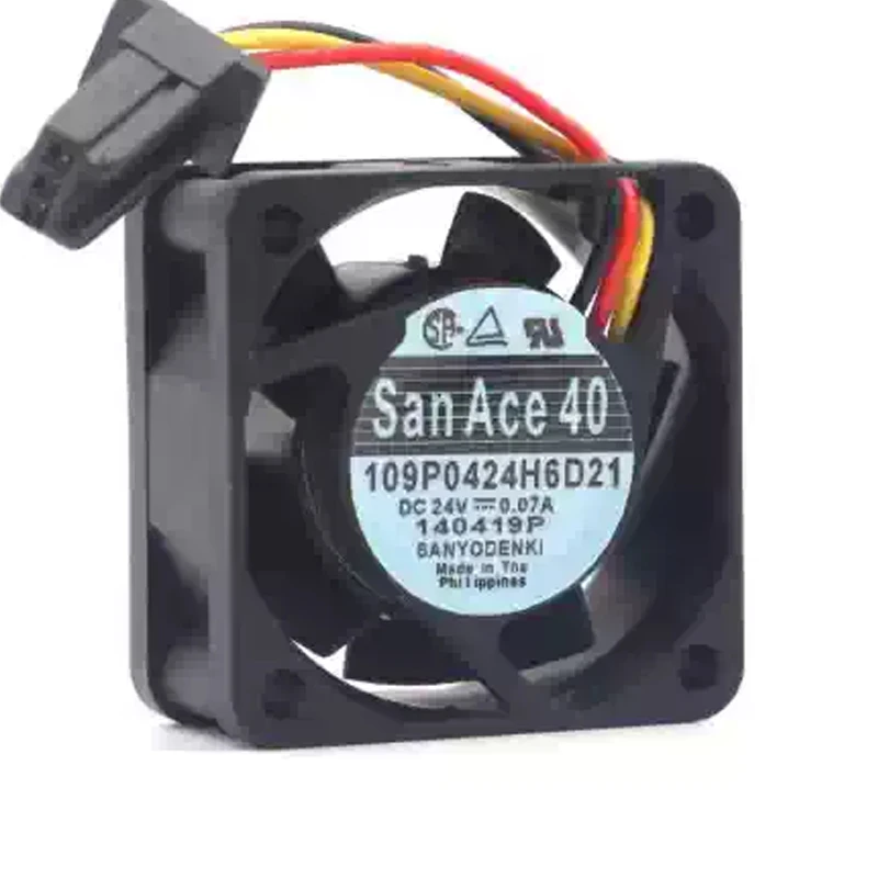 109P0424H6D21 | Sanyo Denki 24VDC DC Axial Fan for UPS, server and telecom equipment cooling