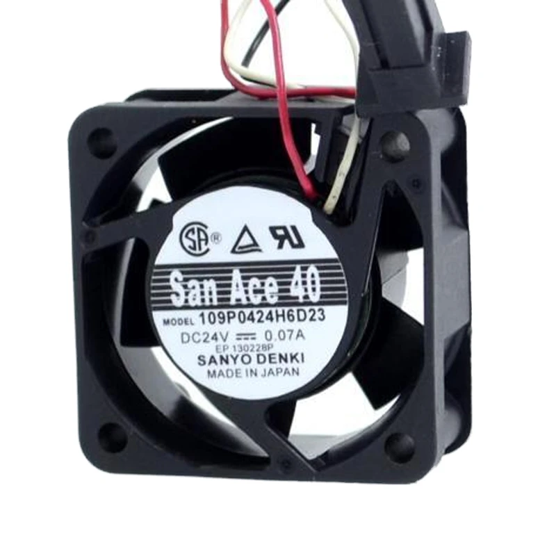 109P0424H6D23 | Sanyo Denki 24VDC DC Axial Fan for UPS, server and telecom equipment cooling
