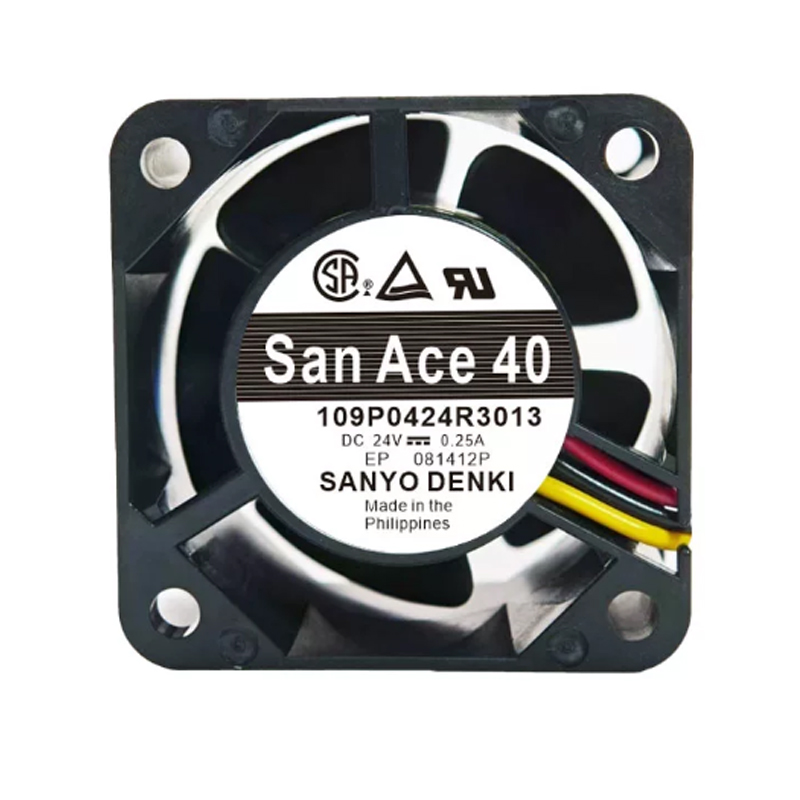 109P0424R3013 | Sanyo Denki 24VDC 6W DC Axial Fan for UPS, server and telecom equipment cooling