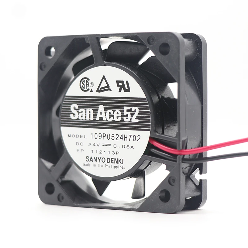 109P0524H702 | Sanyo Denki 24VDC 1.2W DC Axial Fan for UPS, server and telecom equipment cooling