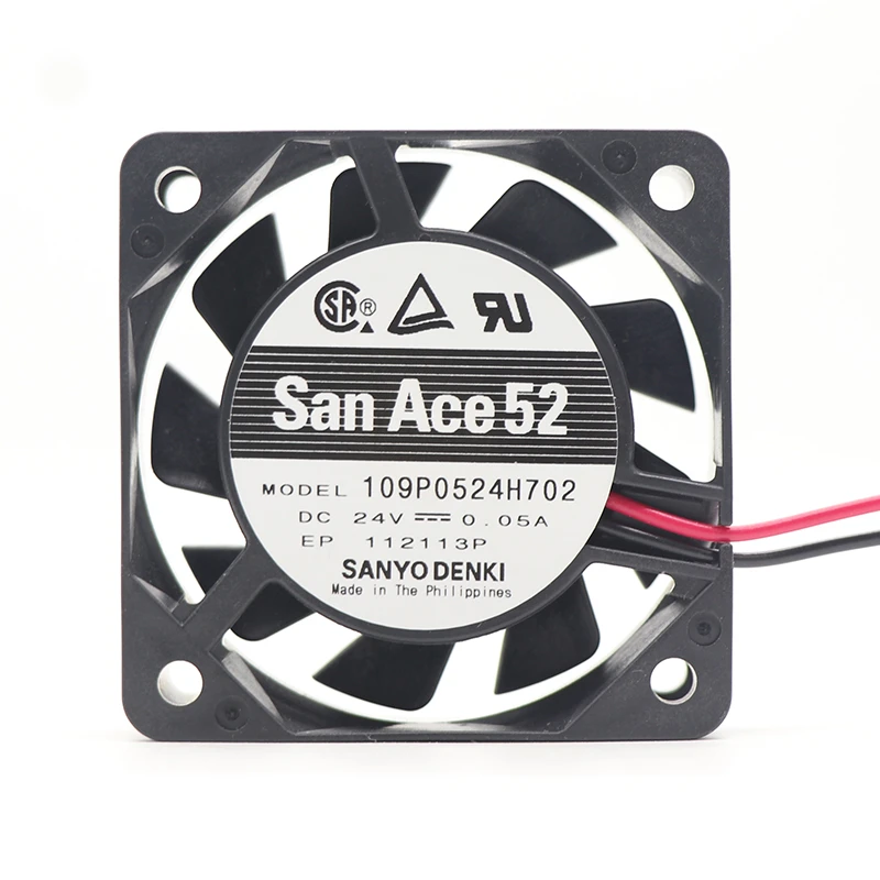109P0524H702 | Sanyo Denki 24VDC 1.2W DC Axial Fan for UPS, server and telecom equipment cooling