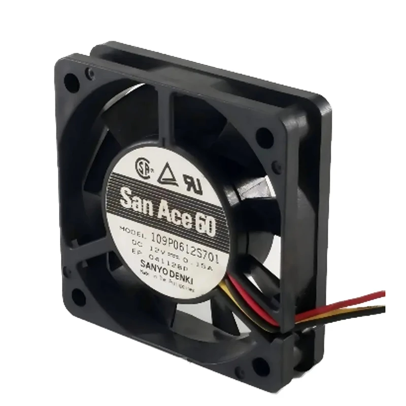 109P0612S701 | Sanyo Denki 12VDC 1.8W DC Axial Fan for UPS, server and telecom equipment cooling