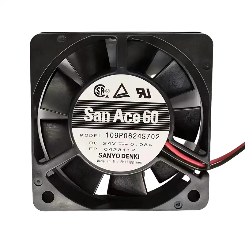 109P0624S702 | Sanyo Denki 24VDC 1.92W DC Axial Fan for UPS, server and telecom equipment cooling