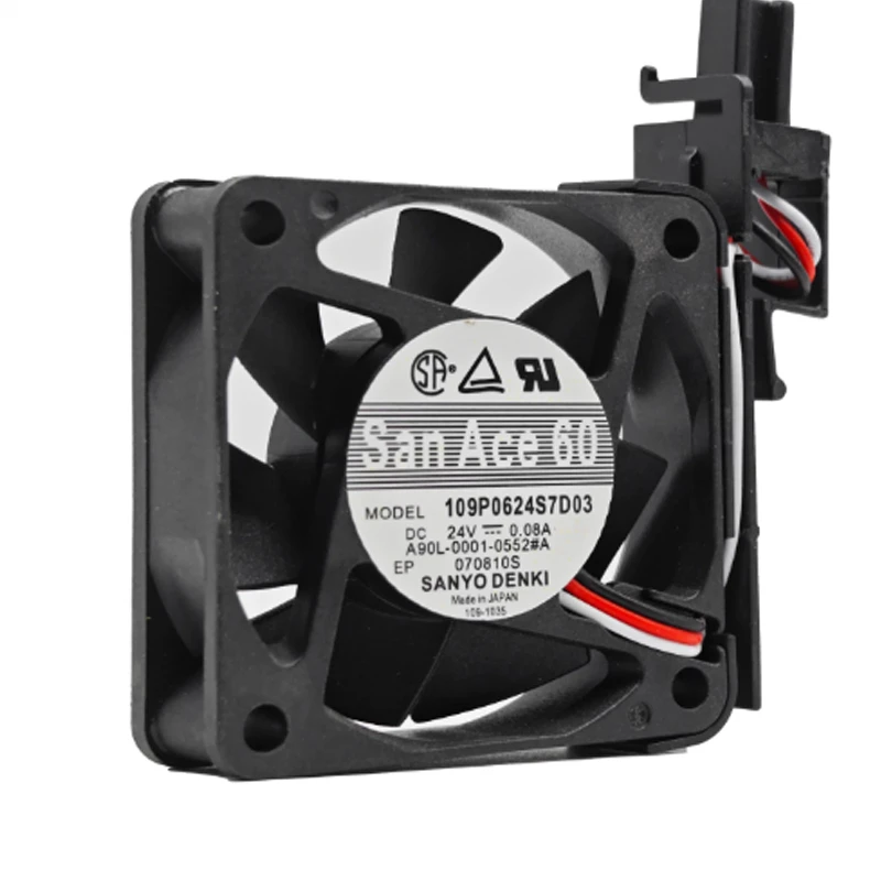 109P0624S7D03 | Sanyo Denki 24VDC DC Axial Fan for UPS, server and telecom equipment cooling