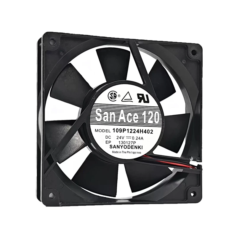 109P1224H402 | Sanyo Denki 24VDC DC Axial Fan for UPS, server and telecom equipment cooling