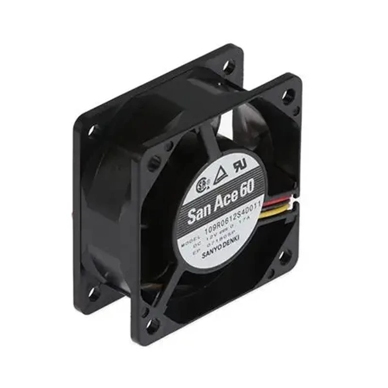 109R0612M4D01 | Sanyo Denki 12VDC DC Axial Fan for UPS, server and telecom equipment cooling