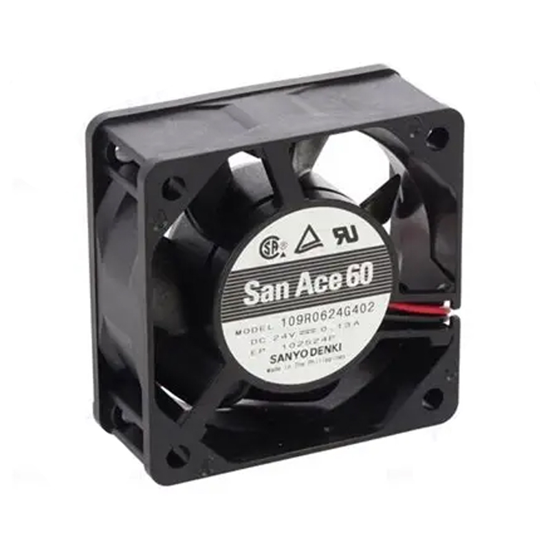109R0624G402 | Sanyo Denki 24VDC 3.12W DC Axial Fan for UPS, server and telecom equipment cooling