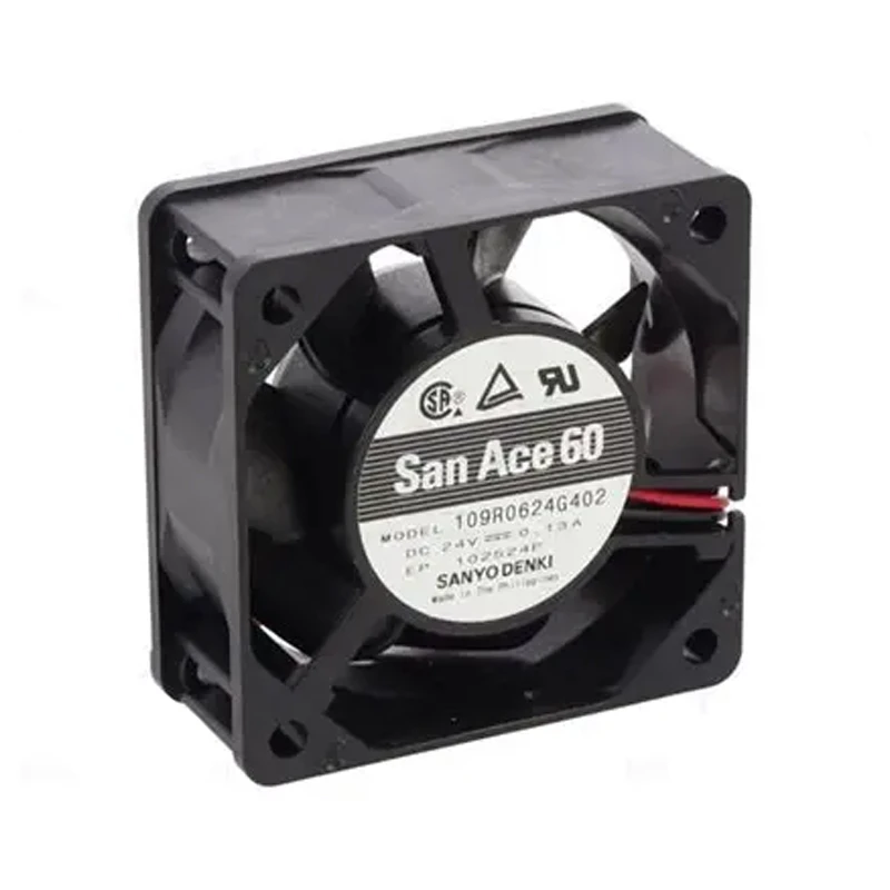 109R0624G402 | Sanyo Denki 24VDC 3.12W DC Axial Fan for UPS, server and telecom equipment cooling