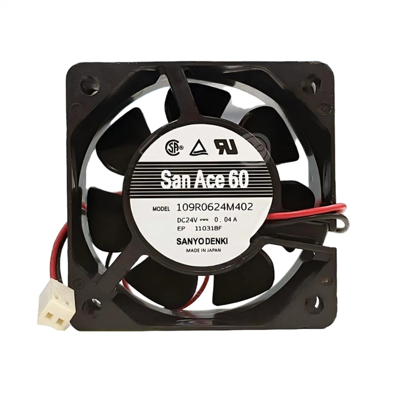 109R0624M402 | Sanyo Denki 24VDC DC Axial Fan for UPS, server and telecom equipment cooling