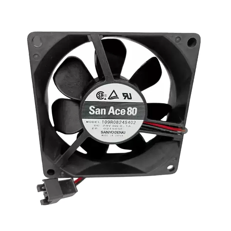 109R0824S402 | Sanyo Denki 24VDC 2.4W DC Axial Fan for UPS, server and telecom equipment cooling