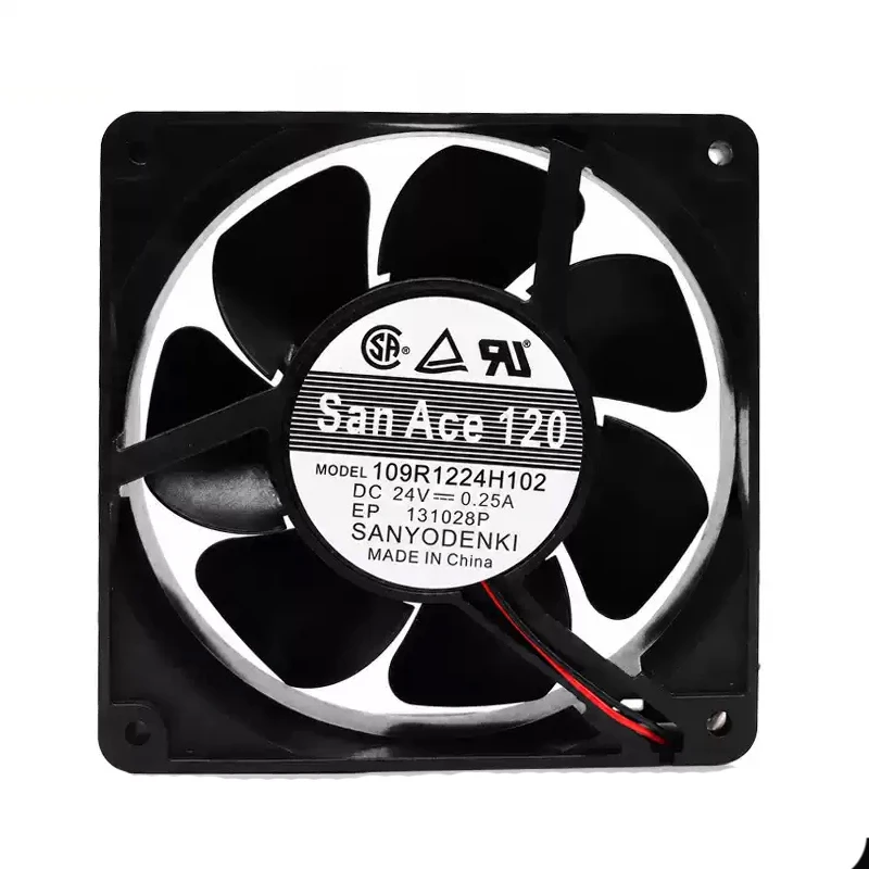 109R1224H102 | Sanyo Denki 24VDC DC Axial Fan for UPS, server and telecom equipment cooling