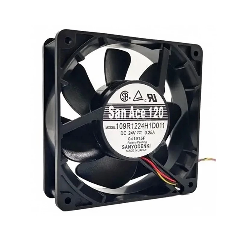 109R1224H1D011 | Sanyo Denki 24VDC DC Axial Fan for UPS, server and telecom equipment cooling