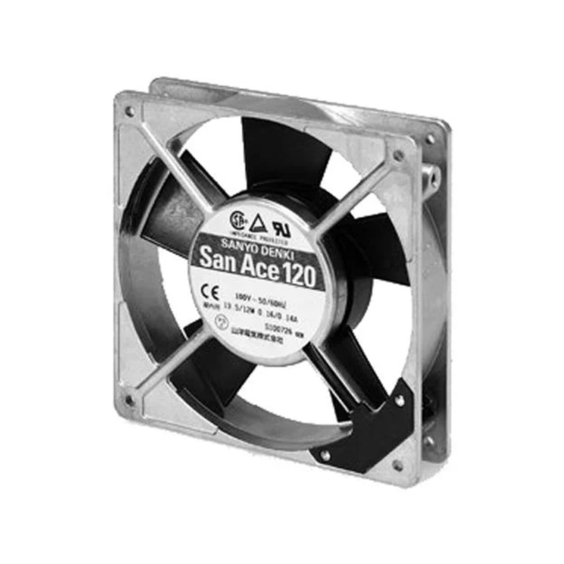 109S025 | Sanyo Denki 230VAC 12W AC Axial Fan for automation and control cabinet cooling