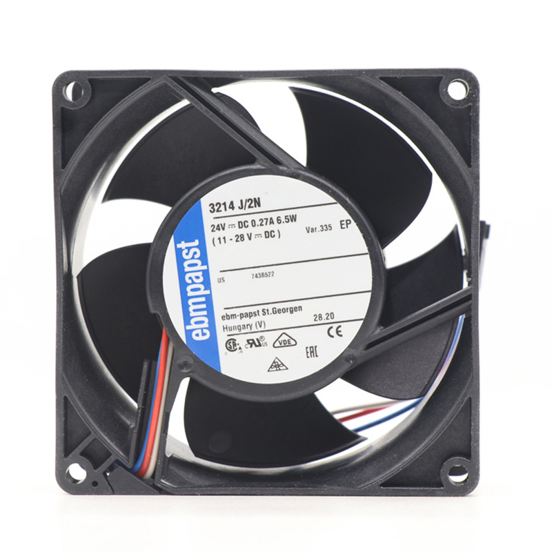 3214J/2N-335 | ebm-papst 24V 6.5W DC Axial Fan for Electronics Cooling