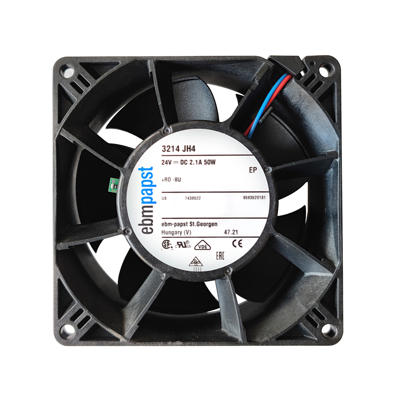 3214JH4 | ebm-papst 24V 50W DC Axial Fan for Electronics Cooling