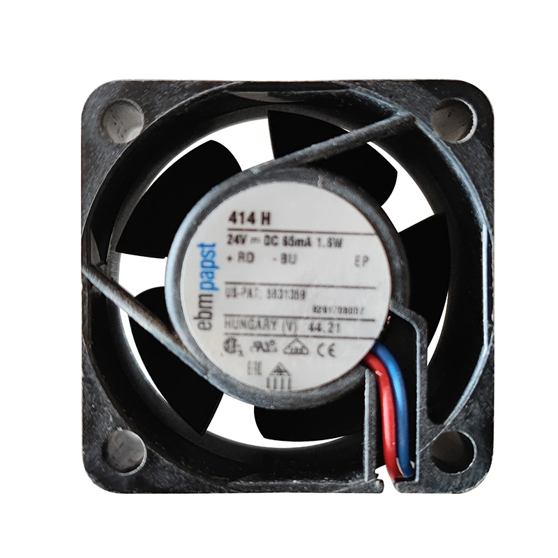 414H | ebm-papst 24V 1.6W DC Axial Fan for Electronics Cooling