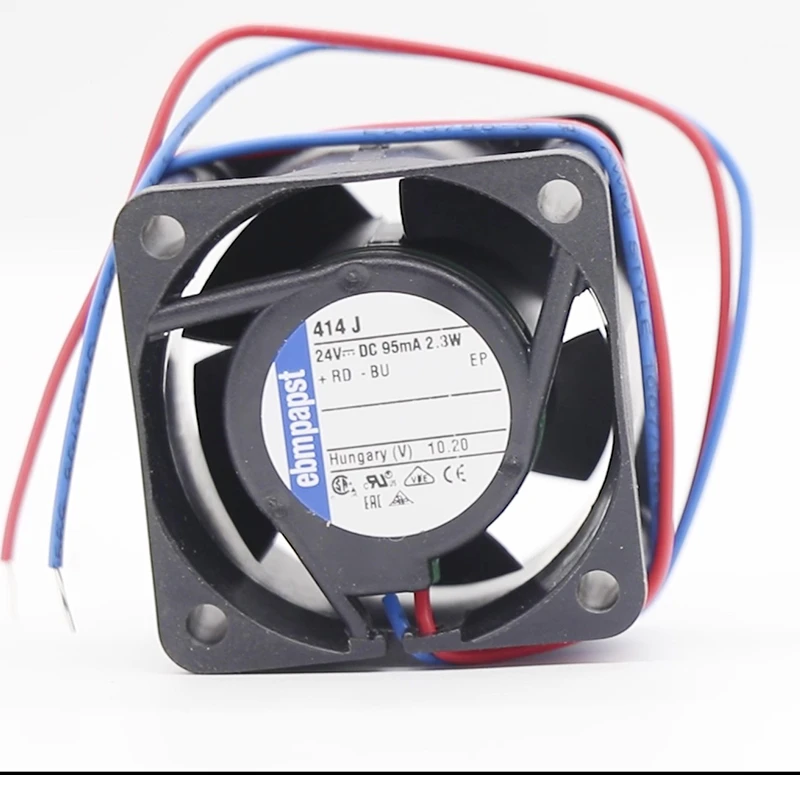 414J | ebm-papst 24V 2.4W DC Axial Fan for Electronics Cooling