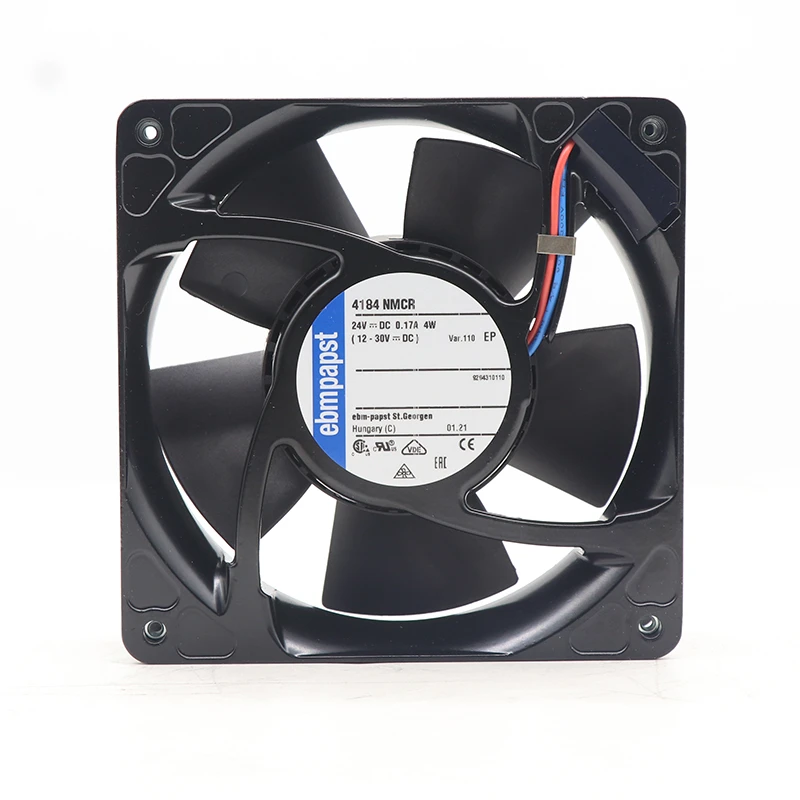 4184NMCR-110 | ebm-papst 24V 4W DC Axial Fan for Electronics Cooling