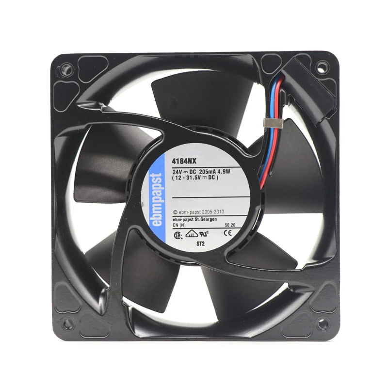 4184NX | ebm-papst 24V 4.9W DC Axial Fan for Electronics Cooling