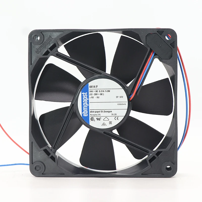 4414F | ebm-papst 24V 5W DC Axial Fan for Electronics Cooling