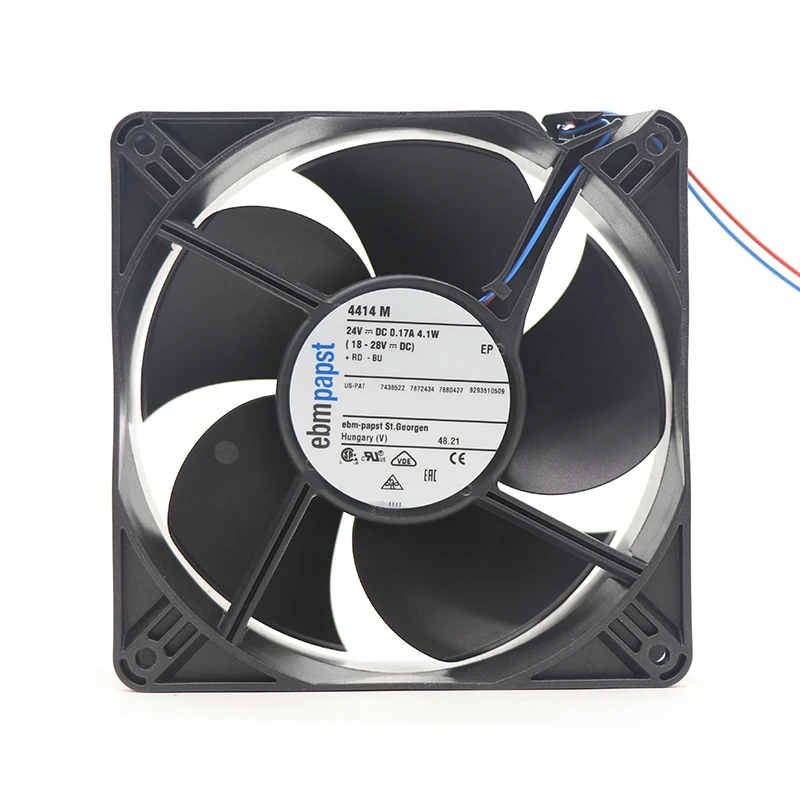 4414M | ebm-papst 24V 4.1W DC Axial Fan for Electronics Cooling