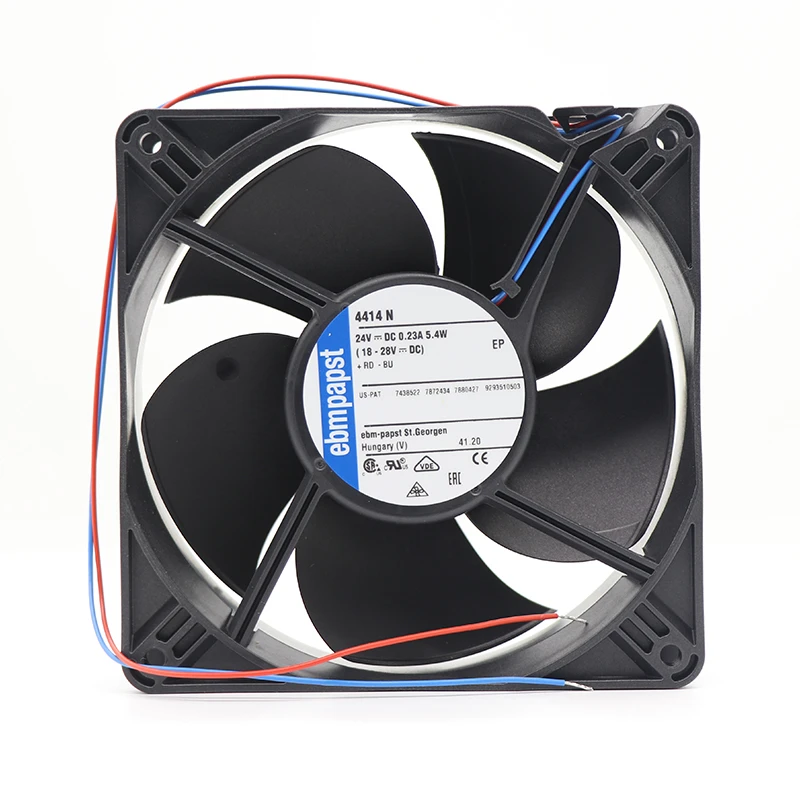 4414N | ebm-papst 24V 5.4W DC Axial Fan for Electronics Cooling