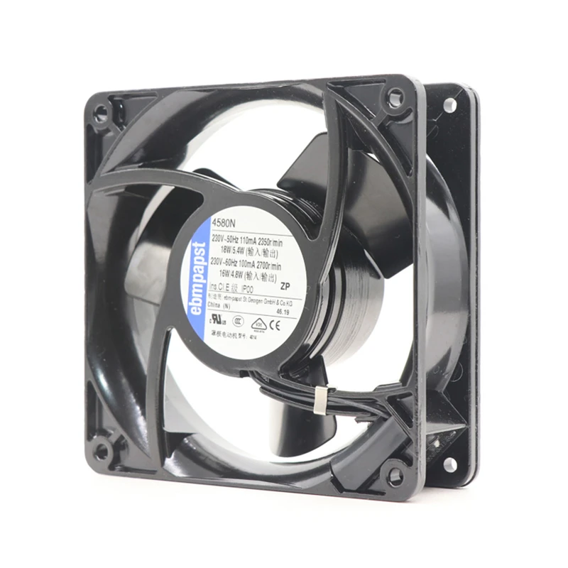 4580N | ebm-papst 230V 16W AC Axial Fan for Electronics Cooling