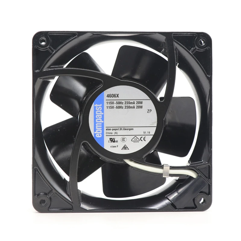 4606X | ebm-papst 115V 18W AC Axial Fan for Electronics Cooling