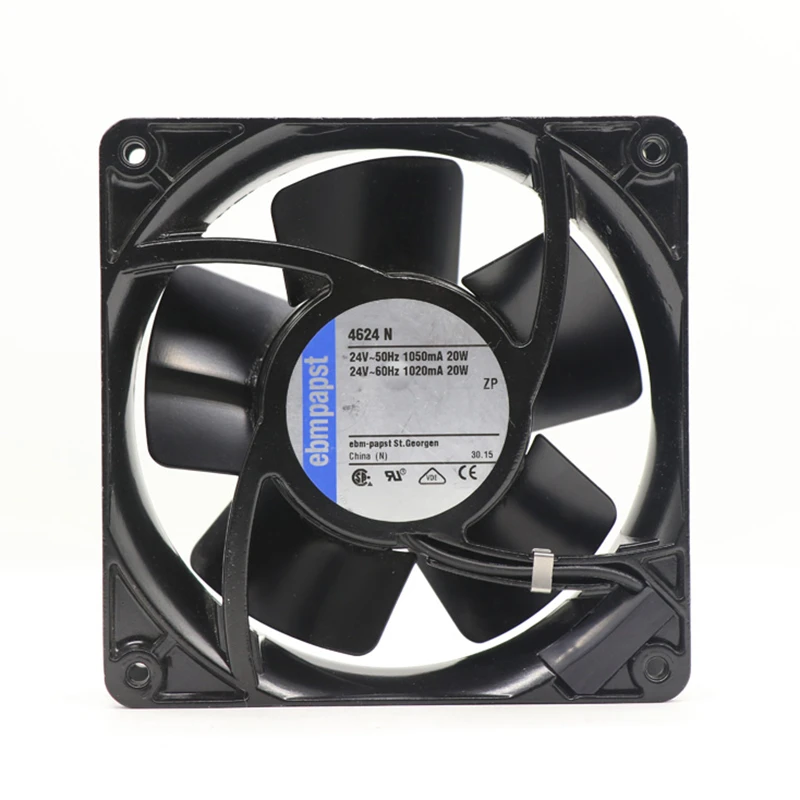 4624N | ebm-papst 24V 20W DC Axial Fan for Electronics Cooling