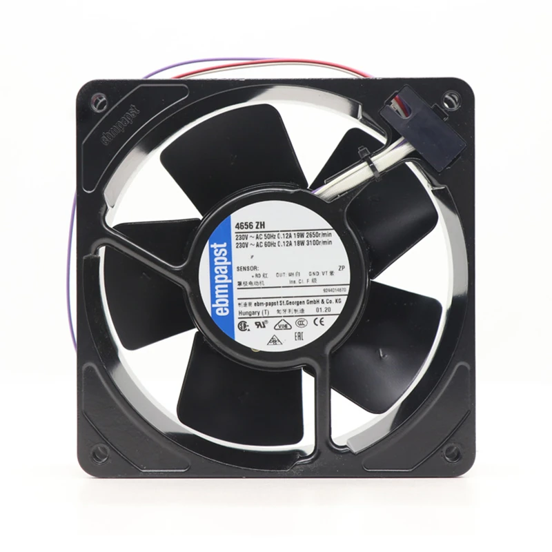 4656ZH | ebm-papst 230V 19W AC Axial Fan for Electronics Cooling